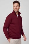 THREE PIECES SWEATSHIRT HALF ZIPPER PLAIN 23/24