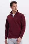 THREE PIECES SWEATSHIRT HALF ZIPPER PLAIN 23/24