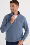 THREE PIECES SWEATSHIRT HALF ZIPPER PLAIN 23/24