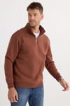 THREE PIECES SWEATSHIRT HALF ZIPPER PLAIN 23/24