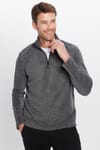 THREE PIECES POLAR HALF ZIPPER PLAIN ONL