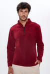 THREE PIECES POLAR HALF ZIPPER PLAIN ONL