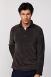 THREE PIECES POLAR HALF ZIPPER PLAIN ONL
