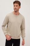 THREE PIECES SWEATSHIRT COTTON PLAIN