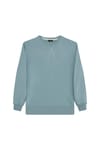 THREE PIECES SWEATSHIRT COTTON PLAIN