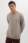 THREE PIECES SWEATSHIRT COTTON PLAIN