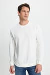 THREE PIECES RELAX FIT SWEATSHIRT CREW NECK TWO THREAD COMPACT ONL PLAIN