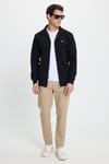 SWEATSHIRT SZR FULL ZIPPER PIQUE INTERLOCK
