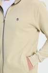 SWEATSHIRT SZR FULL ZIPPER PIQUE INTERLOCK