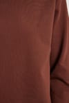 WOMAN RELAX FIT SWEATSHIRT CREW NECK TWO THREAD COMPACT ONL PLAIN