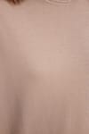 WOMAN RELAX FIT SWEATSHIRT CREW NECK TWO THREAD COMPACT ONL PLAIN