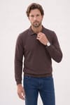 REGULAR FIT POLO NECK OTOMENDI  SWEATSHIRT