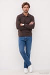 REGULAR FIT POLO NECK OTOMENDI  SWEATSHIRT