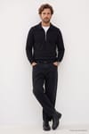 REGULAR FIT  POLO NECK HALF ZIPPER  MEDINA SWEATSHIRT