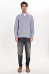 REGULAR FIT  POLO NECK HALF ZIPPER  MEDINA SWEATSHIRT