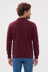REGULAR FIT  POLO NECK HALF ZIPPER  MEDINA SWEATSHIRT