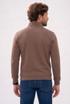 REGULAR FIT  POLO NECK HALF ZIPPER  MEDINA SWEATSHIRT