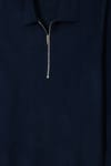 REGULAR FIT  POLO NECK HALF ZIPPER  MEDINA SWEATSHIRT