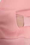 KADIN DÜZ KAPÜŞONLU FERMUARLI RDN-2395 SWEATSHIRT