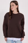 KADIN BİSİKLET YAKA KTN-1643 SWEATSHIRT