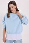 KADIN REGLAN KOL BİSİKLET YAKA ARM-2613 SWEATSHIRT
