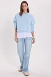 KADIN REGLAN KOL BİSİKLET YAKA ARM-2613 SWEATSHIRT