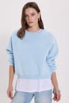 KADIN REGLAN KOL BİSİKLET YAKA ARM-2613 SWEATSHIRT