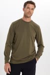 THREE PIECES ERKEK BİSİKLET YAKA SZR SWEATSHIRT