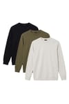 THREE PIECES ERKEK BİSİKLET YAKA SZR SWEATSHIRT
