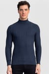 SWEATER COTTON  TURTLE NECK TOGO   KAZAK SWEATER