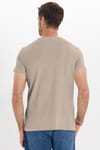 Slim Fit Bisiklet Yaka Düz Basıc Kısa Kol T-Shirt