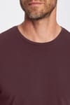 Slim Fit Bisiklet Yaka Düz Basıc Kısa Kol T-Shirt