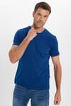 Slim Fit Bisiklet Yaka Düz Basıc Kısa Kol T-Shirt