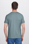 Slim Fit Bisiklet Yaka Düz Basıc Kısa Kol T-Shirt