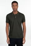 Slim Fit Düz Polo Yaka Erkek T-Shirt
