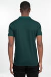 Slim Fit Düz Polo Yaka Erkek T-Shirt