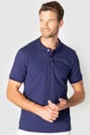 Slim Fit Dar Kesim Düz Polo Yaka Erkek T-Shirt
