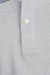 Slim Fit Melanj Düz Polo Yaka T-Shirt