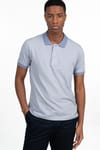Slim Fit Melanj Düz Polo Yaka T-Shirt