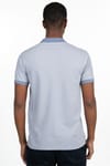 Slim Fit Melanj Düz Polo Yaka T-Shirt