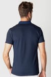 Slim Fit Dar Kesim Düz Polo Yaka Erkek T-Shirt