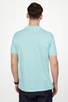 Erkek Polo Yaka Slim Fit Düz Pamuk Pike Tişört