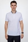 Erkek Slim Fit Hakim Yaka Pike Pamuk Tişört