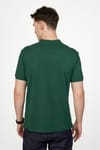 Erkek Slim Fit Hakim Yaka Pike Pamuk Tişört