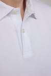 Slim Fit Desenli Polo Yaka Erkek Tişört