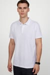 Slim Fit Desenli Polo Yaka Erkek Tişört