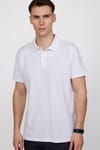 Slim Fit Desenli Polo Yaka Erkek Tişört