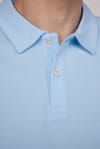 Slim Fit Desenli Polo Yaka Erkek Tişört