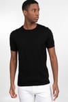 Slim Fit Dar Kesim Bisiklet Yaka Triko Erkek Tişört