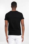 Erkek Bisiklet Yaka Slim Fit Pamuk Baskılı Tişört